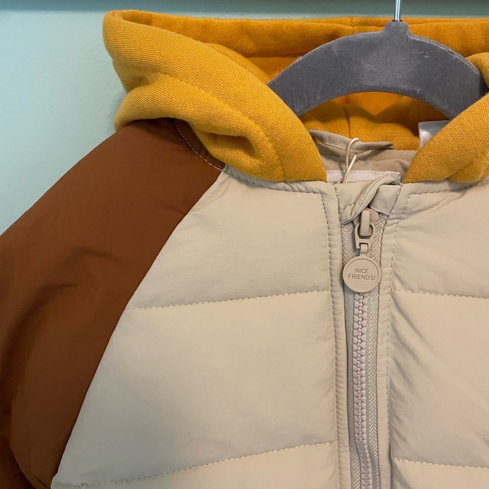 Zara Colour Block Jacket - Picture 2 of 6